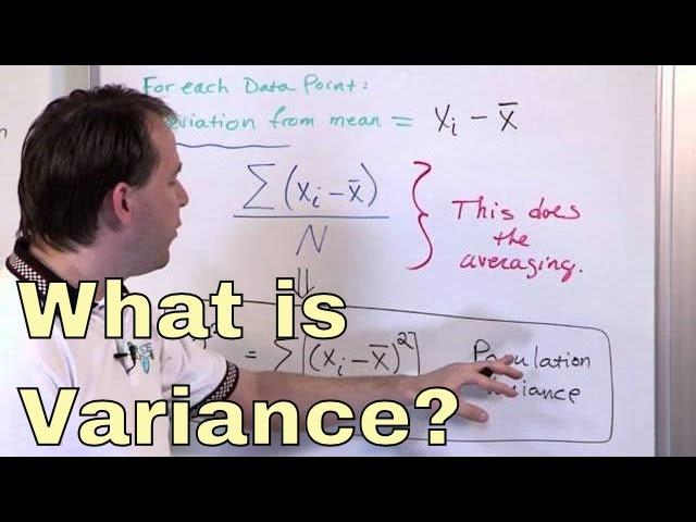 What is Variance in Statistics?  Learn the Variance Formula and Calculating Statistical Variance!