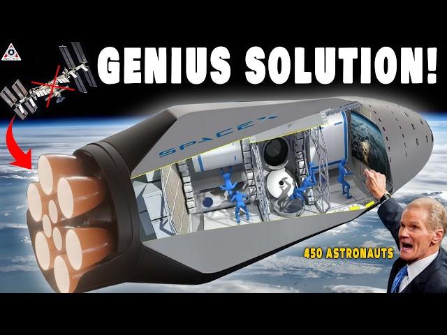 Elon Musk's SpaceX Big Solution For NASA's NEW Station Problem and The ISS...