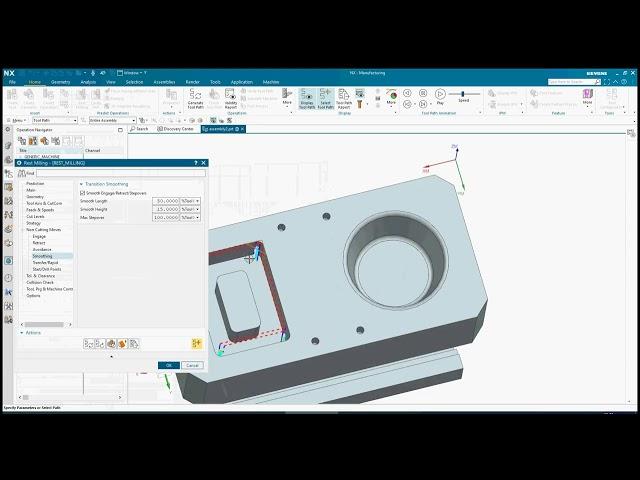 Siemens NX CAM 2212 Tutorial