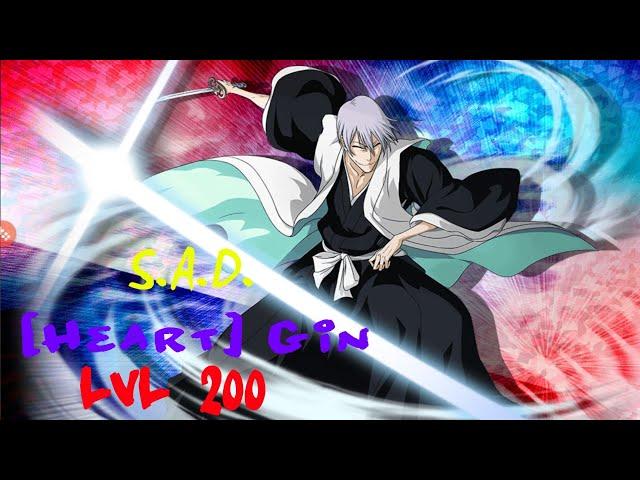 Gin lvl 200 Showcase | Bleach: Brave Souls