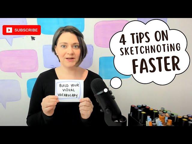 4 Tips on Sketchnoting Faster