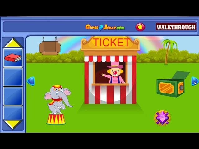 Rescue The Baby From Circus Lion Walkthrough - Games2Jolly