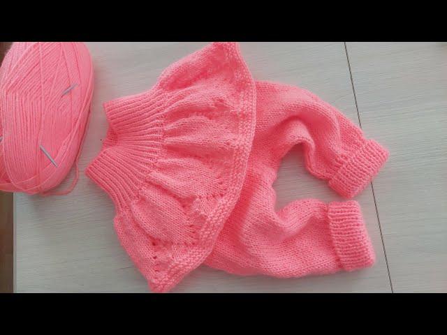 Штанишки с юбочкой спицами. Часть1.