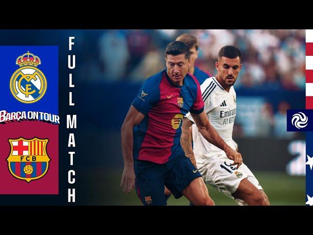 FULL MATCH | FC BARCELONA vs REAL MADRID | USA TOUR 2024 ️