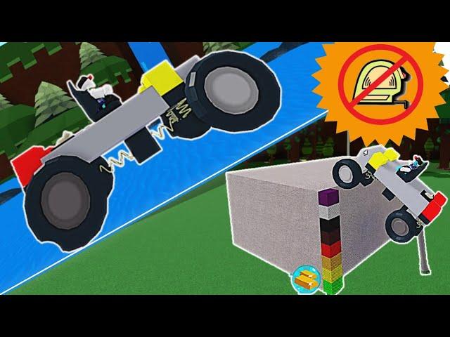 Machine WITHOUT TOOLS on suspension. Build a boat Roblox machine climber.