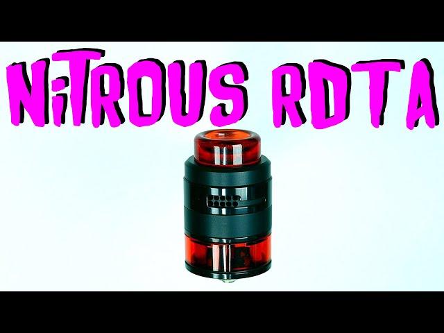 Nitrous 24mm RDA With Tank (RDTA) DamnVape x Koko Sarang