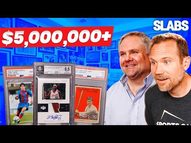 $5,000,000+ Card Collection in a Crazy Man Cave! (MUST SEE) 