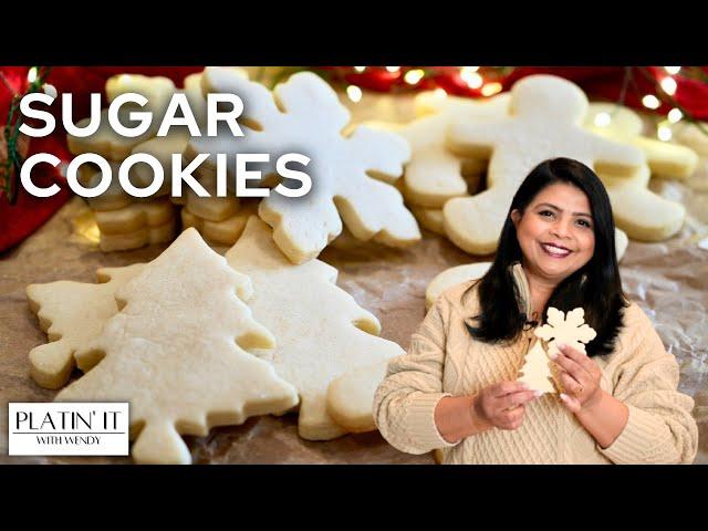 The BEST Sugar Cookies | No Spread Sugar Cookie Recipe