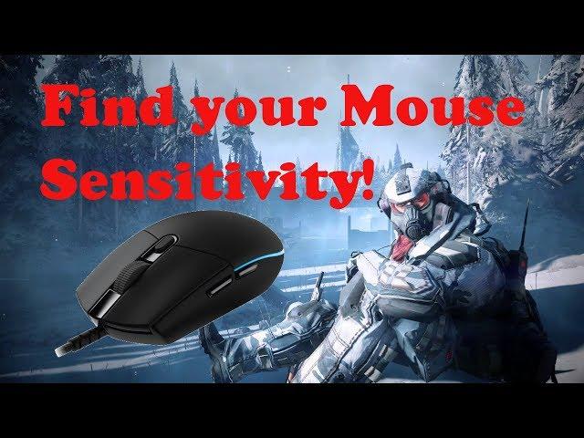 WARFACE: Best trick to find your Mouse sensitivity!