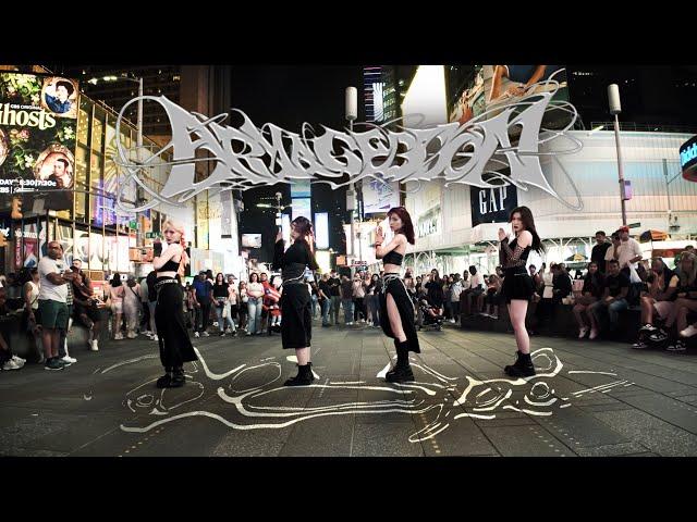 [KPOP IN PUBLIC | TIMES SQUARE] aespa 에스파 'Armageddon' | Dance cover by 404 Dance Crew