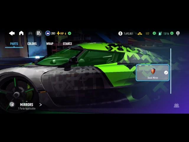 Nfs no limits : Koenigsegg Jesko | Stage up to 6(Replay races)