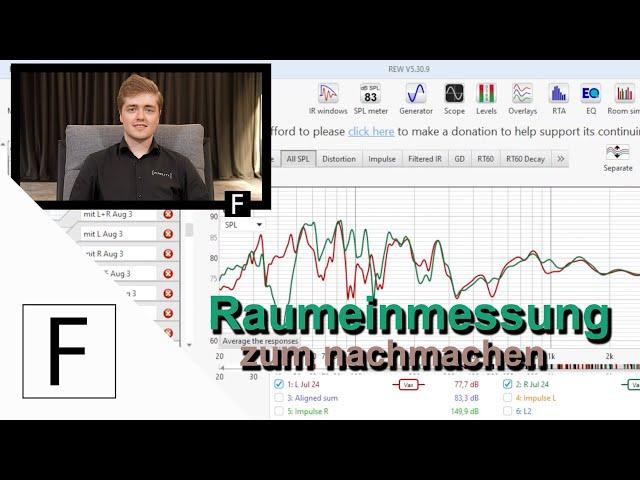 Raumeinmessung leichtgemacht - Das beste aus der Anlage rausholen (kurzes Intro)