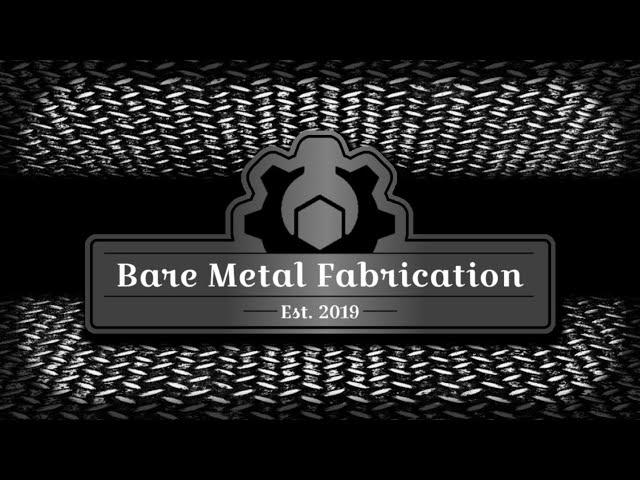 Bare Metal Fabrication Channel Trailer