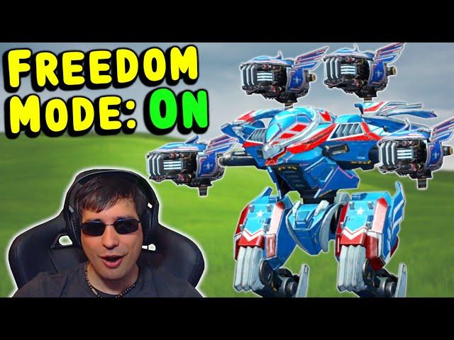 THIS IS SPAR-errm FREEDOM! War Robots Fafnir Skadi Mk3 Live Gameplay WR