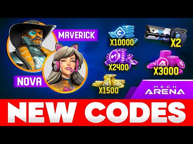 ALL Mech Arena Promo Codes  How to Get UNLIMITED A coins  2024