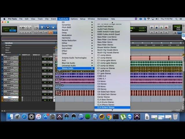 Protools 12 + waves plugins + uad plugins