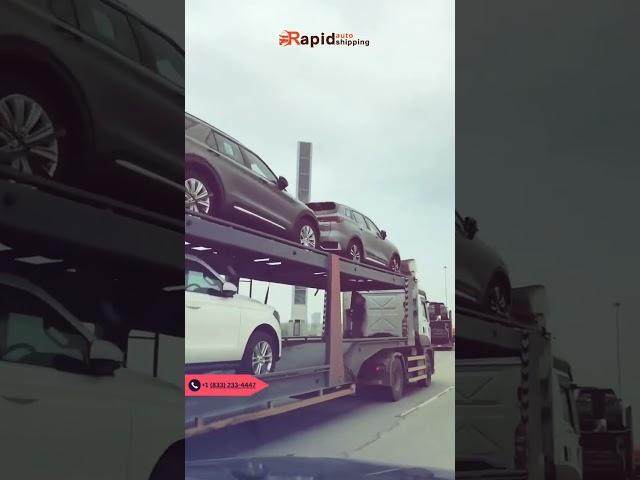 Shipping Multiple Cars on an Open Trailer! 