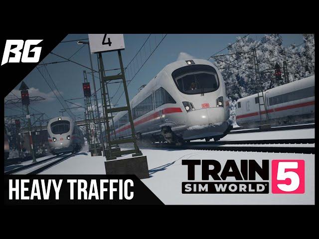 Heavy Traffic in Frankfurt! | Train Sim World 5