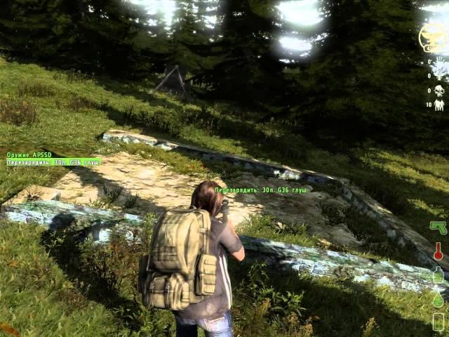 Dayz Origins. Строим гараж 2 этап. День 5.