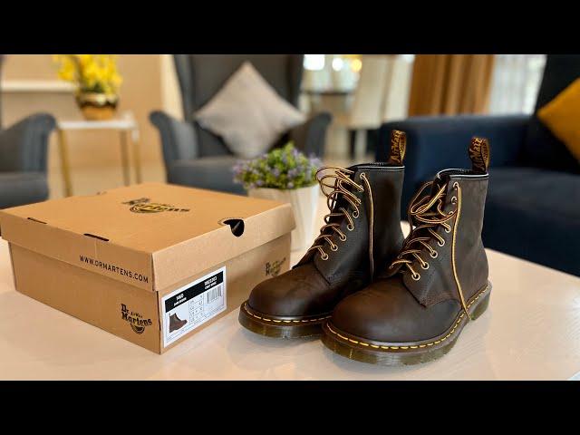 Dr Martens - Crazy Horse 1460 Unboxing