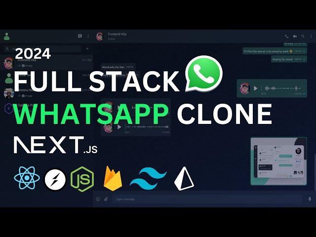  Whatsapp Clone ( Realtime Chat App ) with Next.js, Socket.io & Zegocloud with Voice & Video Call