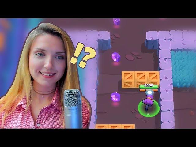 ДЕВУШКА В ПЕРВЫЙ РАЗ ИГРАЕТ В BRAWL STARS