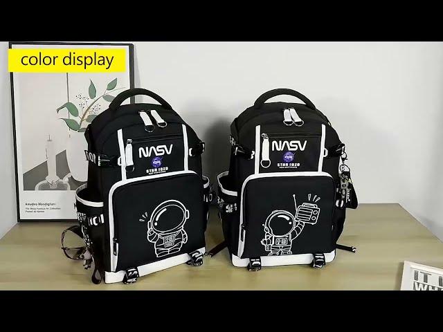 Waterproof Luminous Kids Backpack Children School Bags For Boys Orthopedic School Backpack Primary