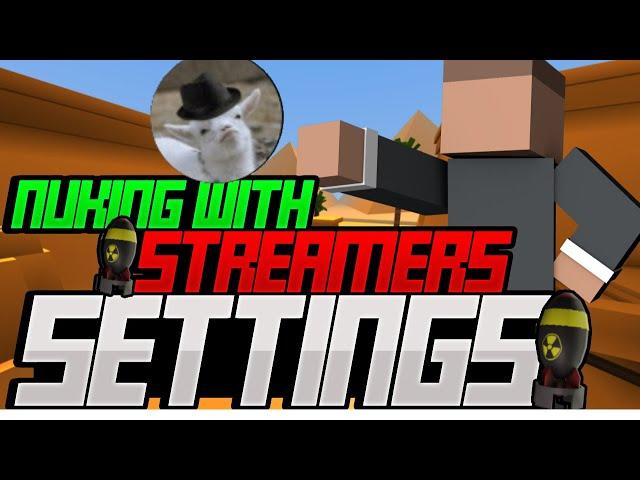 Krunker nuking with every streamers settings #9 goatie