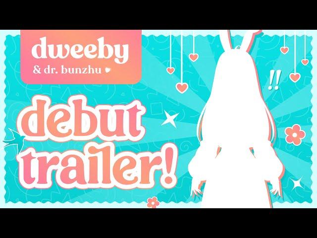 【VTUBER DEBUT TRAILER】DWEEBY, YOUR BUNNY NOONA! 