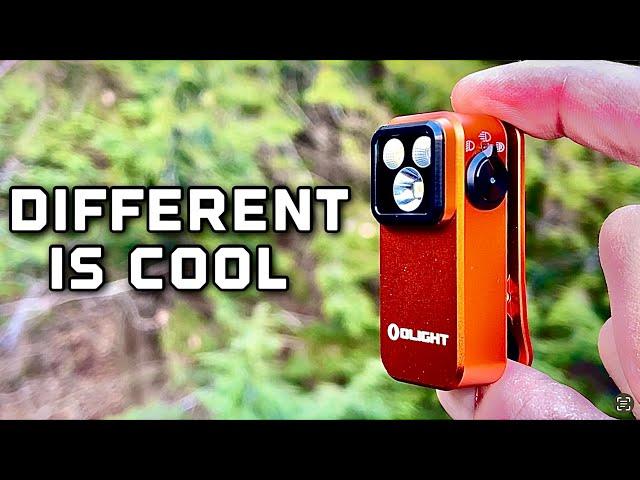 Check out the Olight Oclip pro it is a different flashlight and really cool