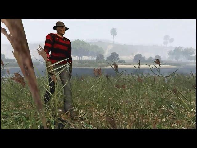 Freddy Krueger VS Slenderman - Death Battle (GTA 5)