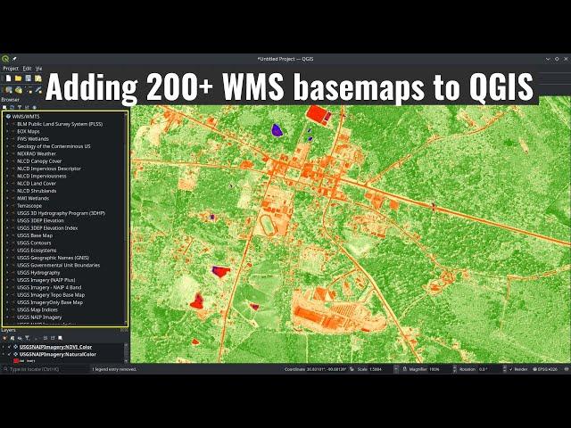 Adding 200+ WMS basemaps to QGIS with a few clicks