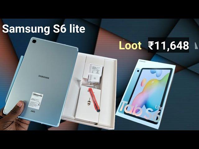 Samsung S6 lite with S-Pen Loot @11,648 only. Best tab with S pen for students. Loot fast.