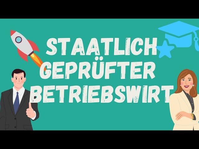 Staatlich geprüfter Betriebswirt - Bachelor Professional Wirtschaft #weiterbildung