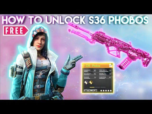 HOW TO UNLOCK FREE LEGENDARY S36 PHOBOS GARENA CODM SEASON 1 COD MOBILE S1