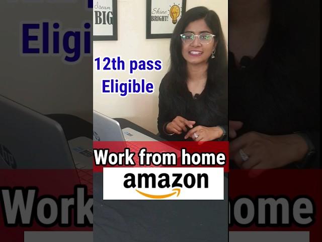 Amazon work from home jobs hiring #wfhjobs #amazonjobs #shorts #shortsvideo