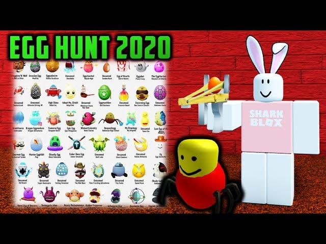 EVERY EGG GOT LEAKED!? ROBLOX EGG HUNT 2020!