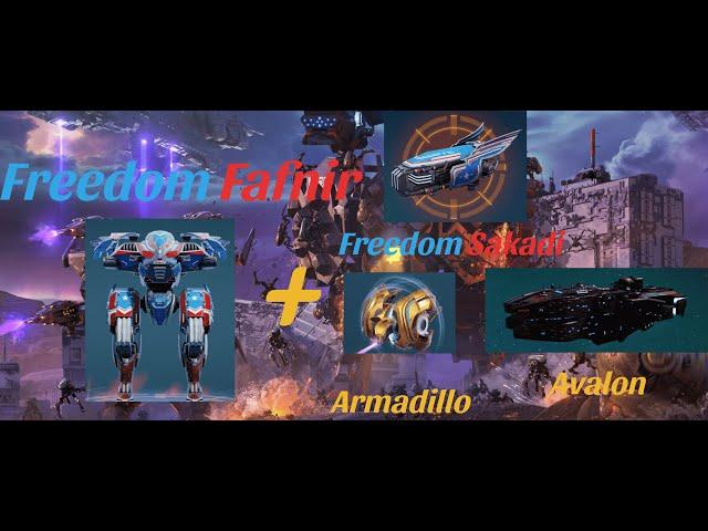 War Robots-Freedom Fafnir+Freedom Skadi en 2024. #warrobotsgameplay #gaming #gameplay