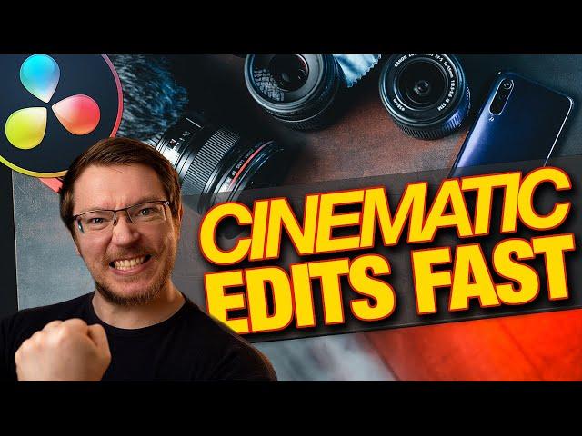 Edit like a YOUTUBE PRO with these simple CINEMATIC tips & tricks in Davinci Resolve 17 FREE