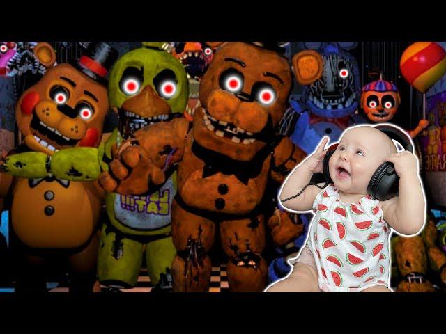 How A 8 Month Old Baby Beat FNAF 2