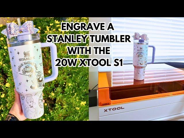 Engrave a Stanley Tumbler with the 20W xTool S1