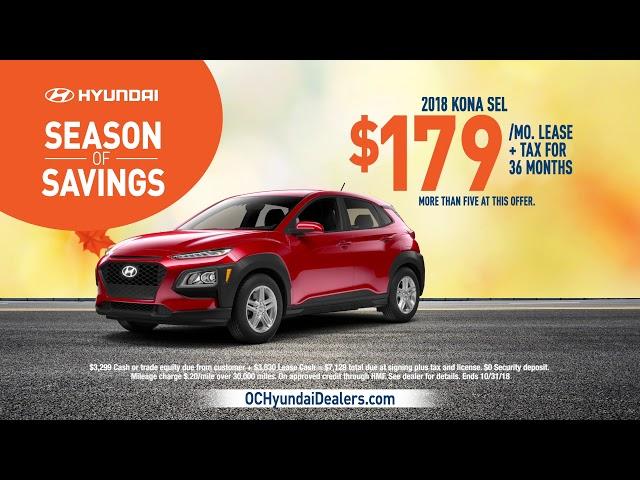 Season Of Savings at Russell Westbrook Hyundai of Garden Grove!