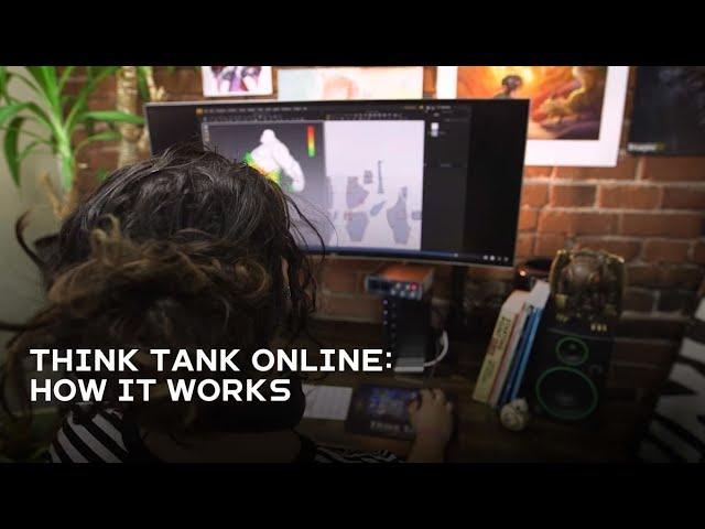 Learning CG Art Online | How Think Tank Online Works