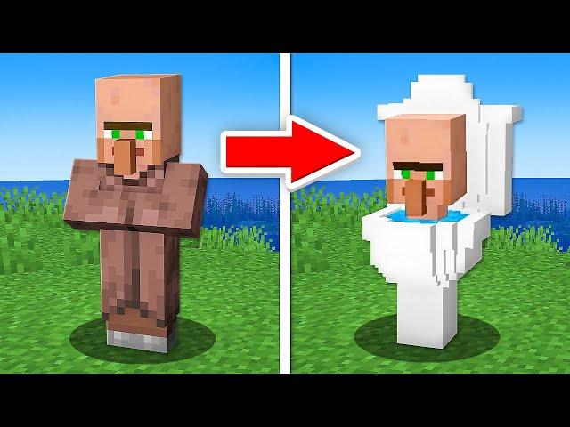  ЗАЧЕМ Я Переделал КАЖДОГО Моба в СКИБИДИ?! САМЫЙ *БЕЗУМНЫЙ* Майнкрафт ! Minecraft