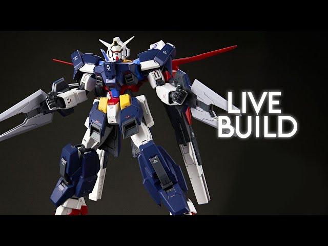 P-Bandai MG Gundam Age-1 Full Glansa LIVE BUILD!