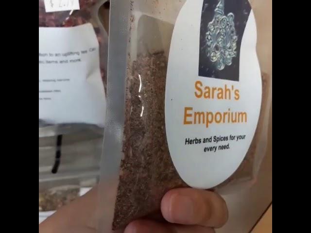 Sarah's Emporium Herbs and Spices Wall part II