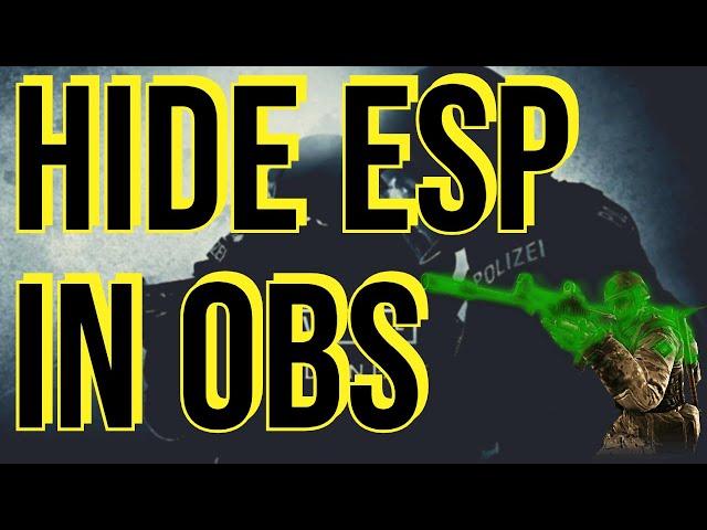 Hide ESP in OBS