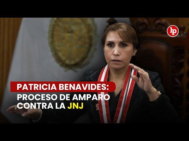 Patricia Benavides: proceso de amparo para ordenar su restitución como fiscal de la Nación