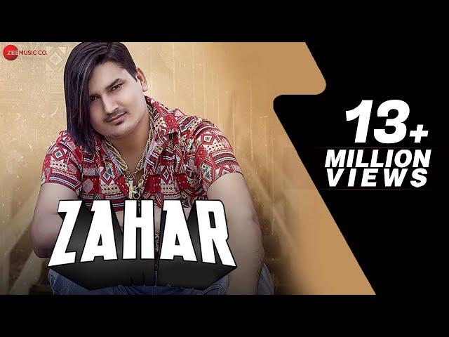 जहर ZAHAR - Official Music Video | Amit Saini Rohtakiya, Priya Soni | New Haryanvi Songs