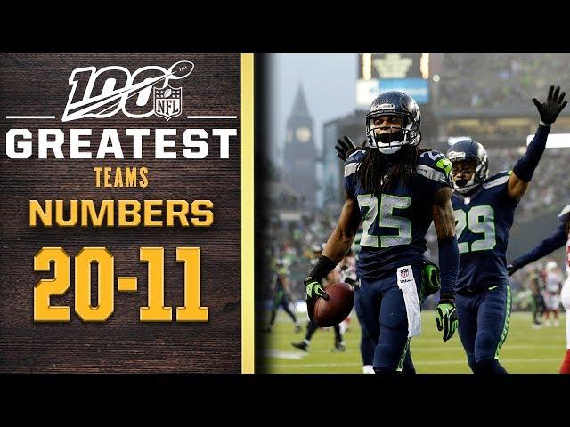 100 Greatest Teams: Numbers 20-11 | NFL 100